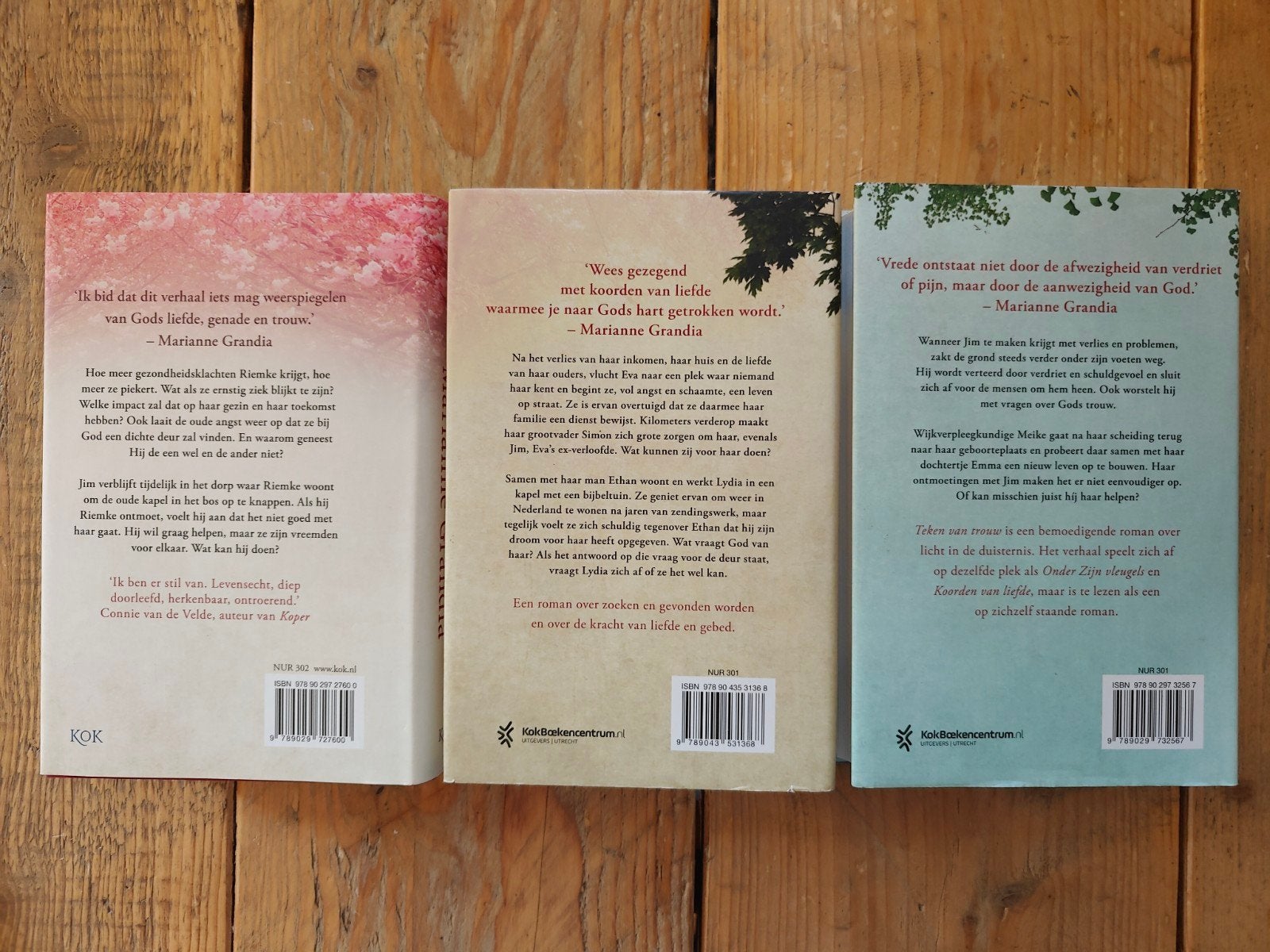 3 Boeken van Marianne Grandia. Hardcover., Boeken, Ophalen of Verzenden