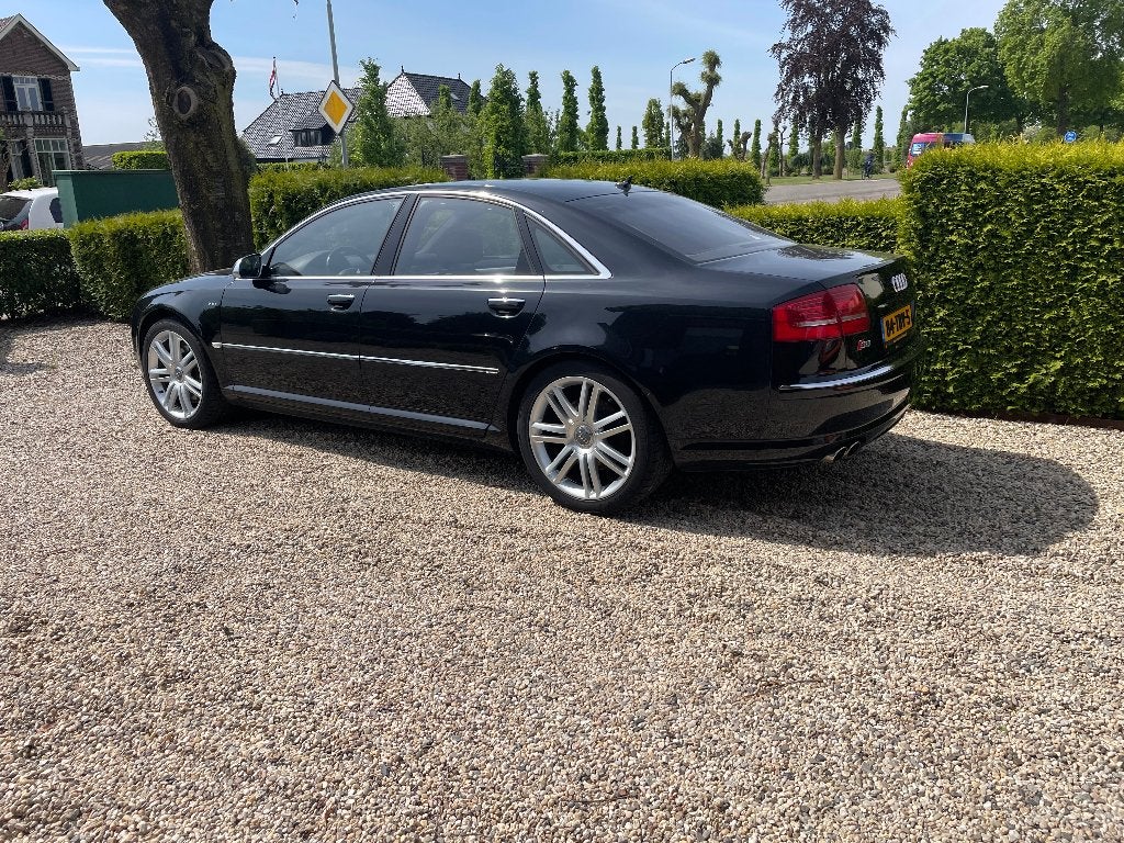 Audi S8 5.2 331KW Quattro AUT 2006 Zwart, Automaat, Zwart, 5204 cc, Leder