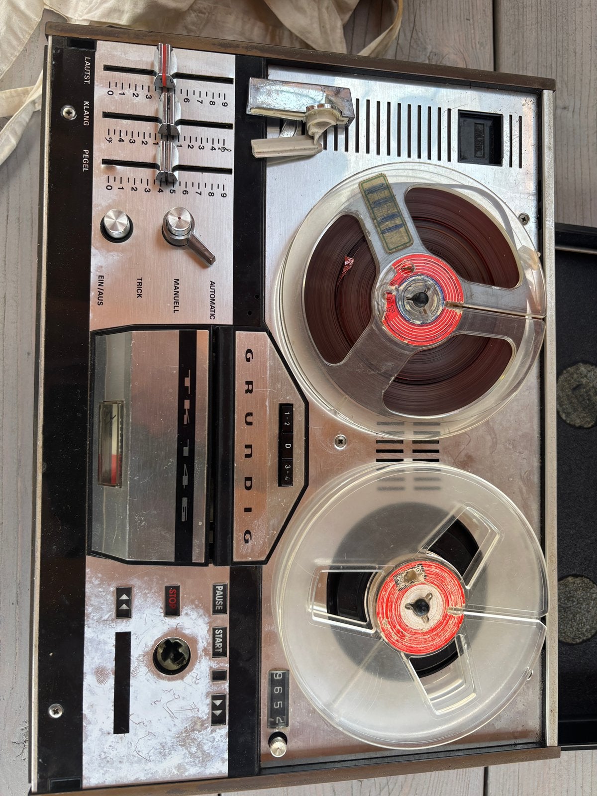 Bandrecorder Grundig TK 146, Audio, Tv en Foto, Bandrecorders, Ophalen, Bandrecorder
