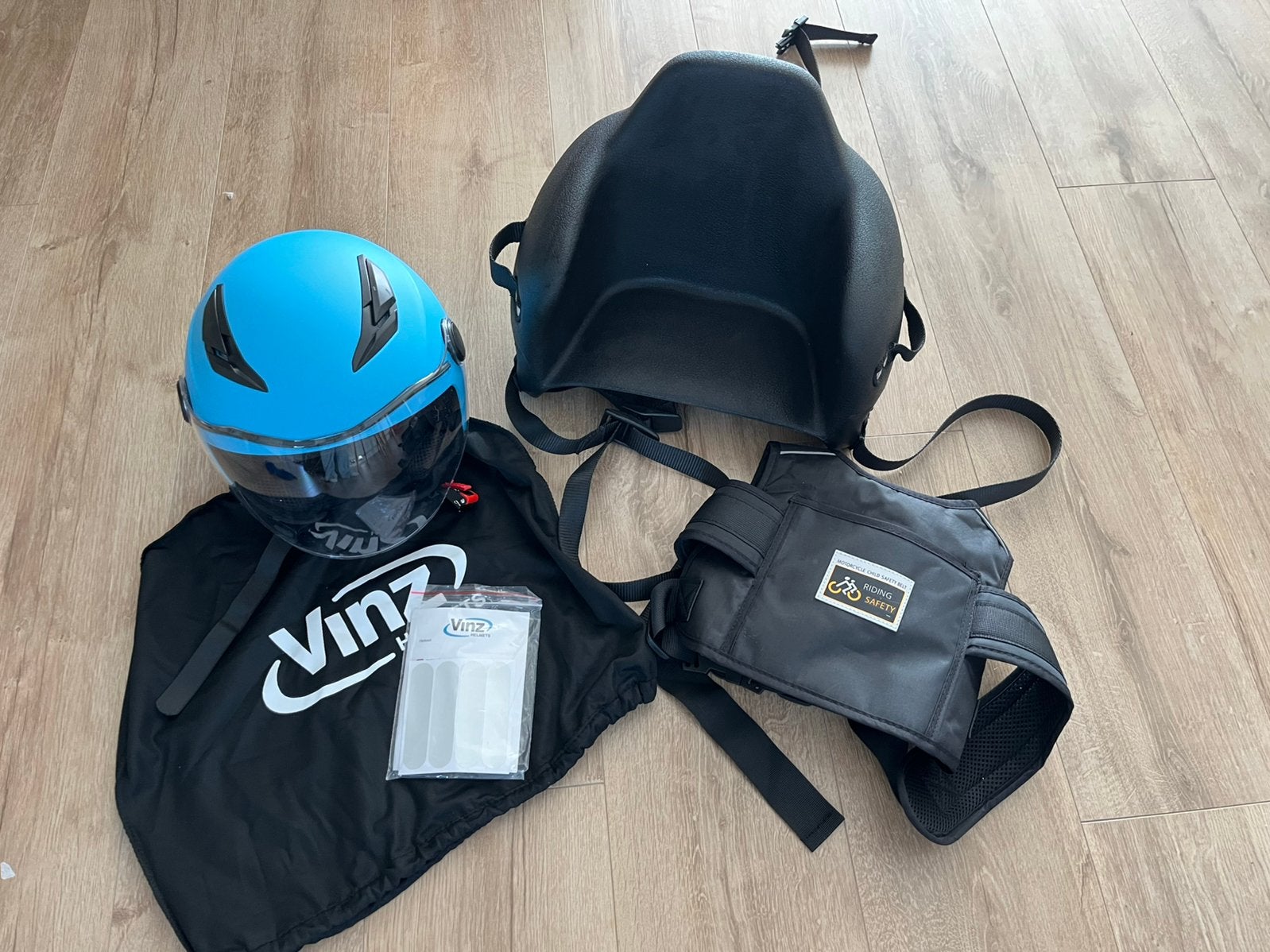 Stamatakis scooter zitje, helm en veiligheidsvestje, Ophalen, Gebruikt, Overige typen