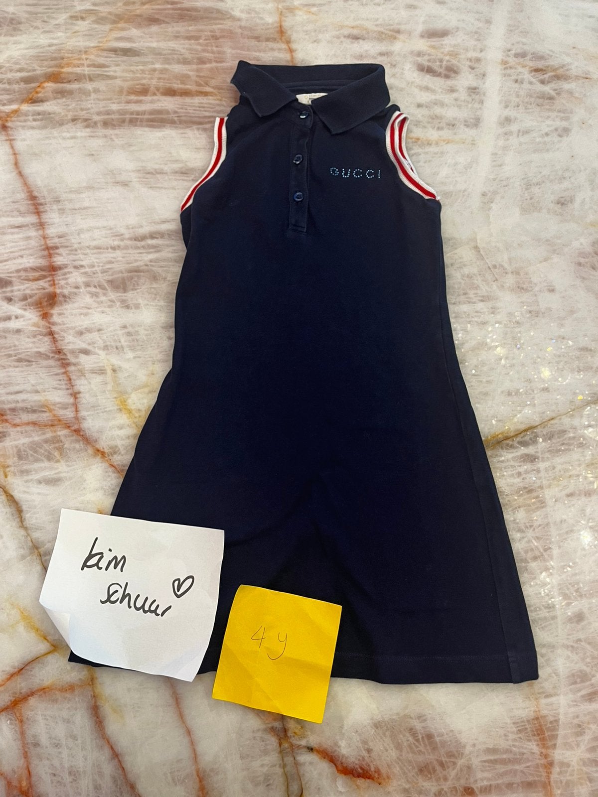 Originele gucci jurk 4 jaar, Kinderen en Baby's, Kinderkleding | Maat 104, Ophalen of Verzenden, Zo goed als nieuw, Meisje, Jurk of Rok