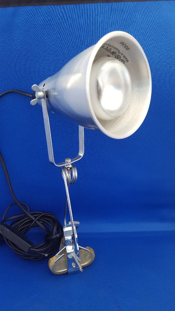 Industriele lamp, wandlamp knijpspot, Ikea. Metalen kap. 1A6, Huis en Inrichting, Tweedehands verkoop, Tweedehands verkoop, Gebruikt