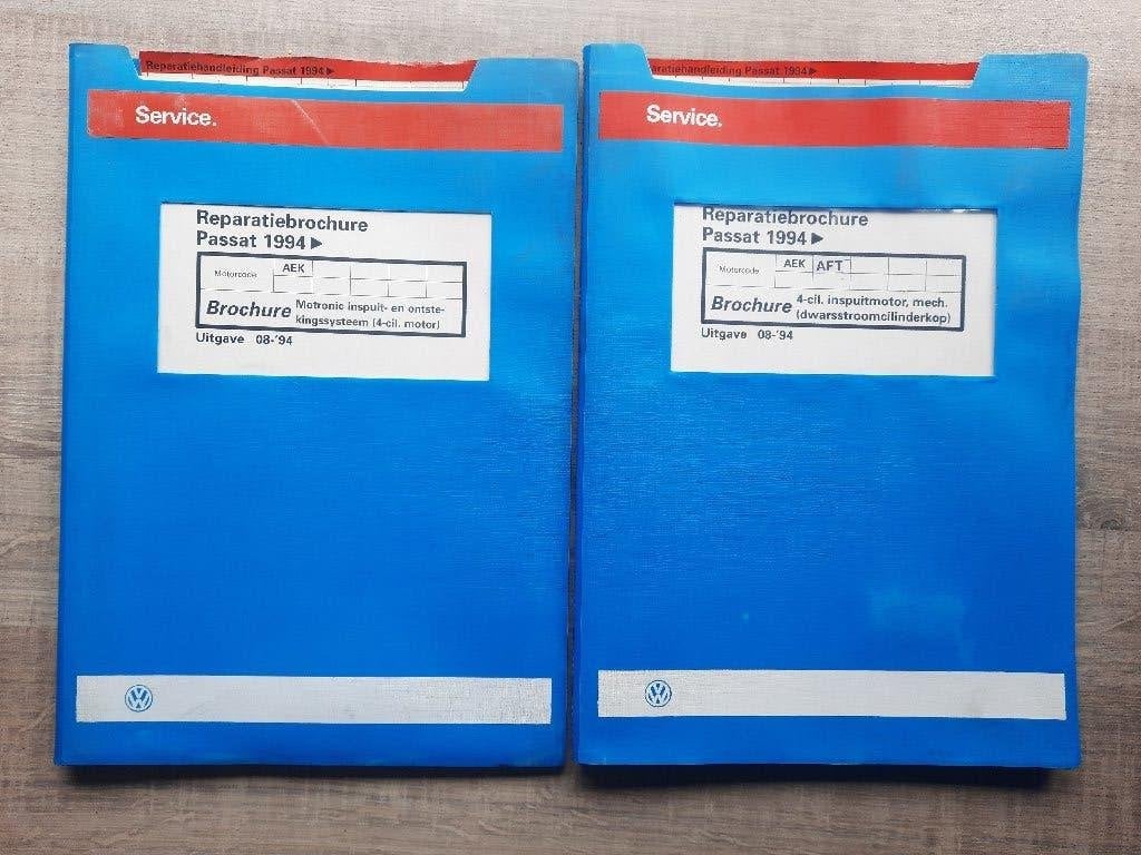 Vw Passat B4 dealer werkplaatsboeken 1600 motor AEK - AFT, Verzenden, Gelezen, Volkswagen