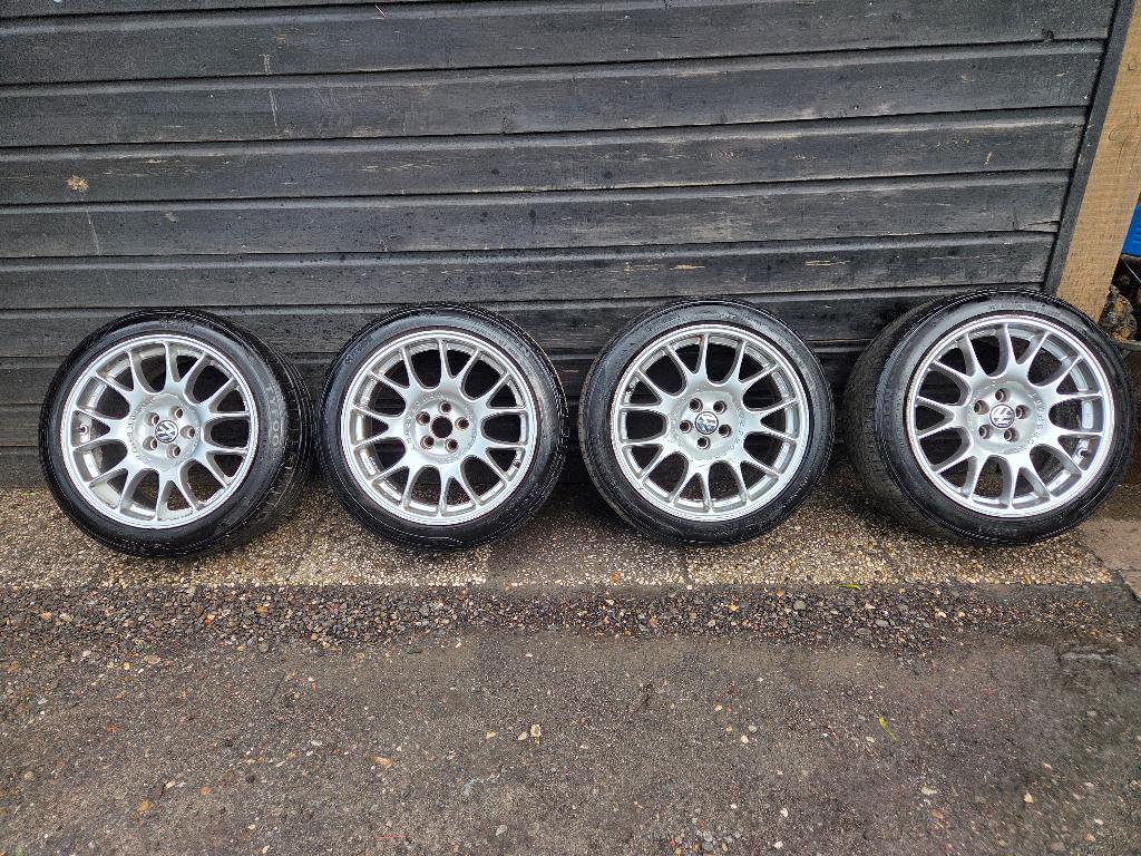 BBS Velgen 17 inch 5x100, Ophalen, Gebruikt, Banden en Velgen, 17 inch