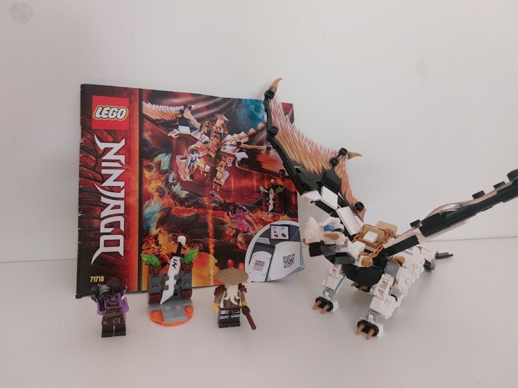 LEGO Ninjago 71718 Wu's Battle Dragon, Compleet, Lego, Ophalen of Verzenden, Zo goed als nieuw