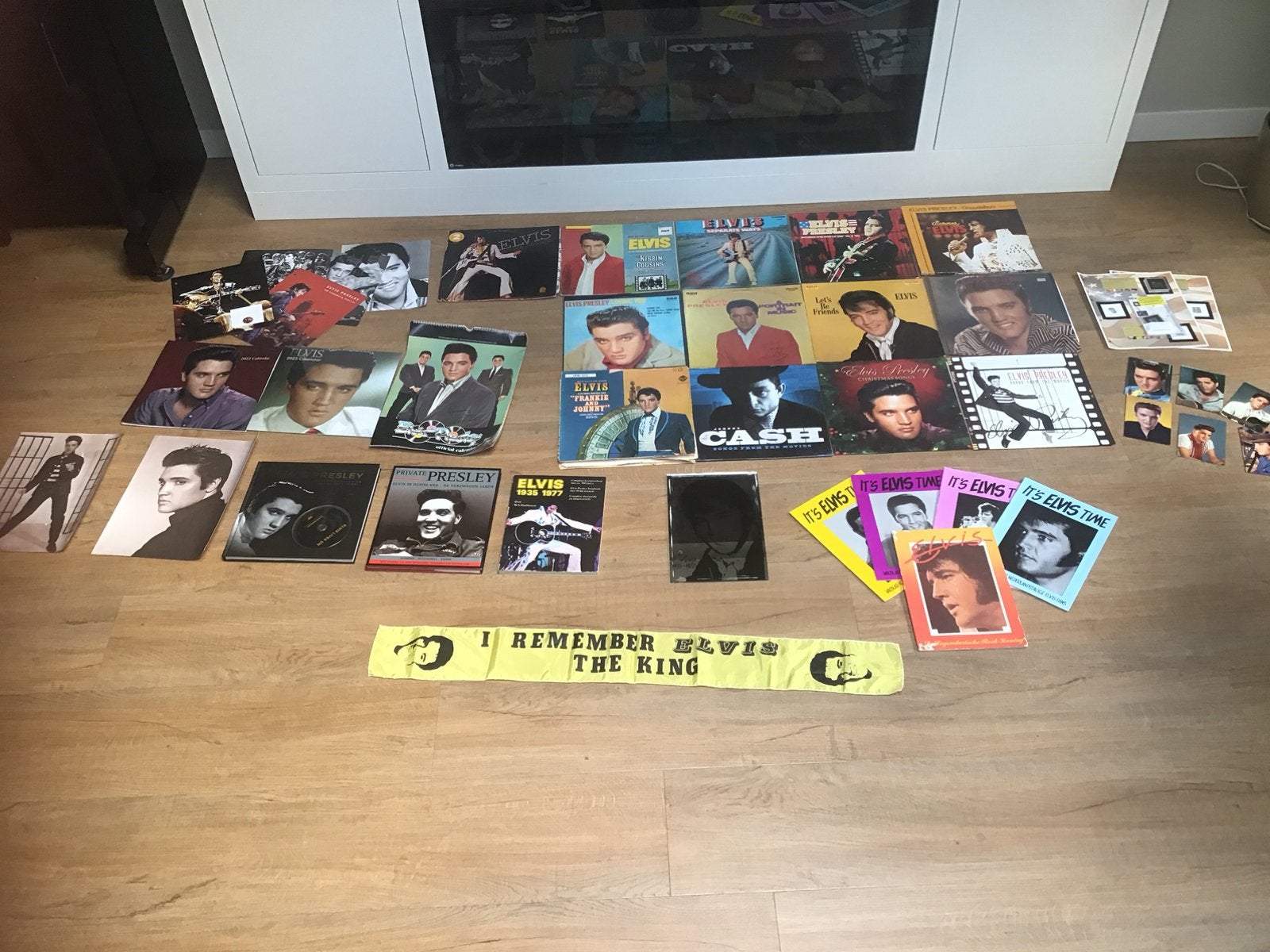 Een groot aantal aan Elvis spullen, Ophalen, Gebruikt, Platenspeler-onderdeel, Overige merken