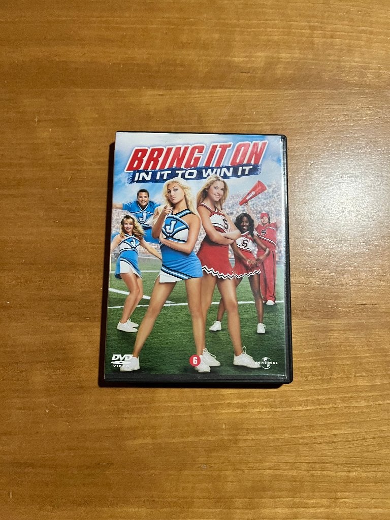 Bring it on DVD, Ophalen of Verzenden, Zo goed als nieuw, Vanaf 6 jaar, Inclusief doosje