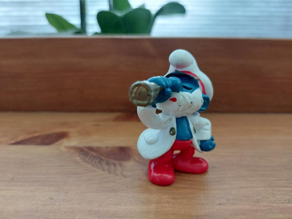 Grote smurf kapitein 20141 De Smurfen, Verzamelen, Smurfen, Ophalen of Verzenden