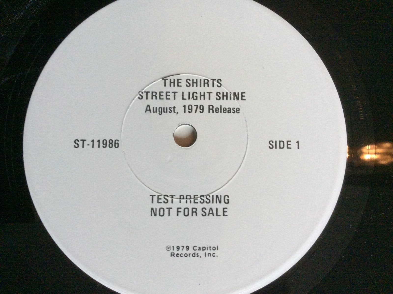 The Shirts-Street light shine. Testpersing. Collector item., Cd's en Dvd's, Ophalen of Verzenden, Gebruikt