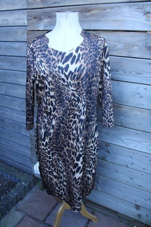 Jurk gekleurd Lizzy & Coco 2 zijdig mt Xl Vaste prijs, Kleding | Dames, Overige kleuren, Maat 46/48 (XL) of groter, Ophalen of Verzenden