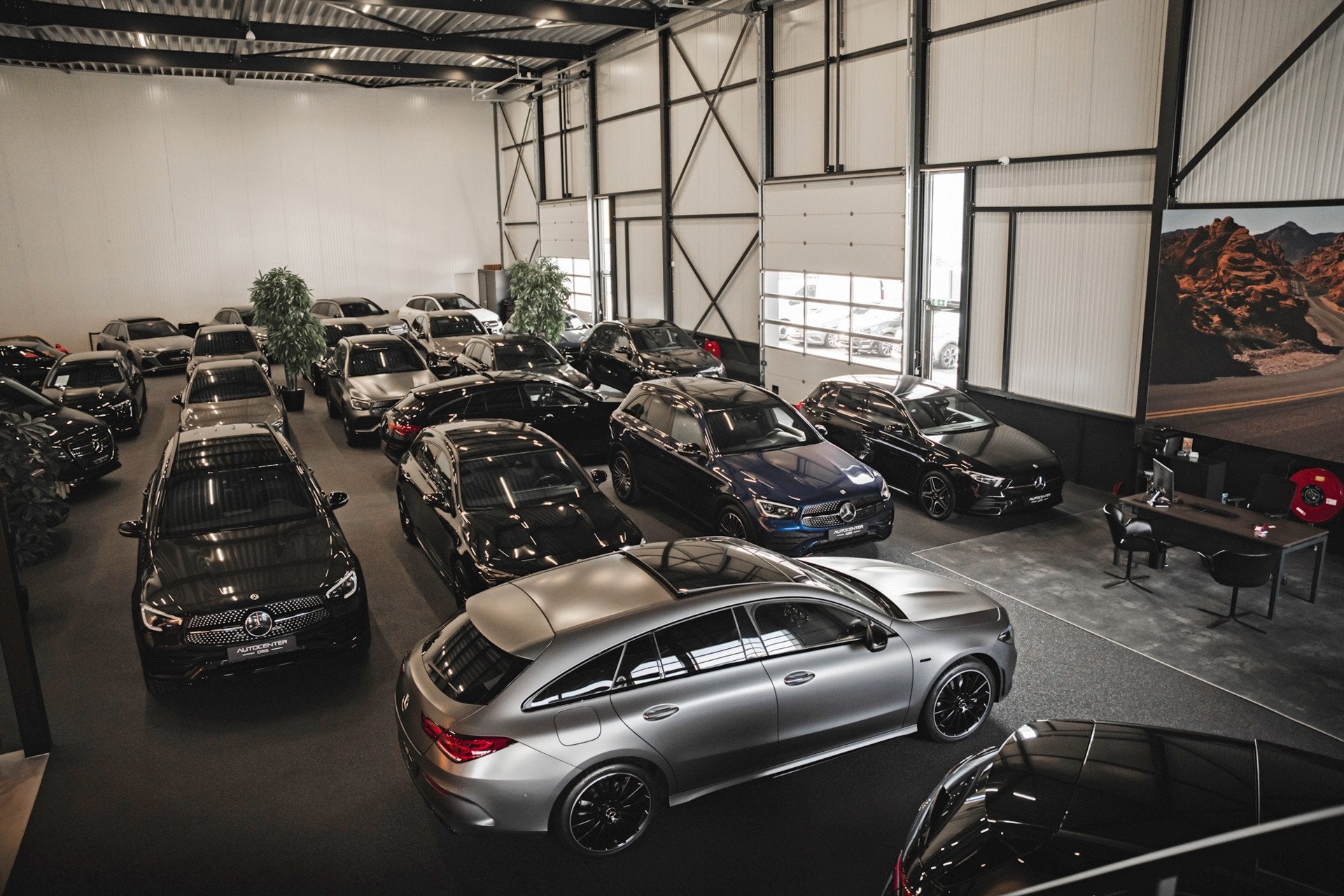 Mercedes-Benz CLA-Klasse Shooting Brake 250 e AMG | MAGNO |, Auto's, Gebruikt, Zwart, 4 cilinders, Hybride Elektrisch/Benzine