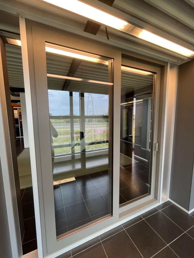 Schuifpui met sloten, Ophalen, Nieuw, Rvs, Slot