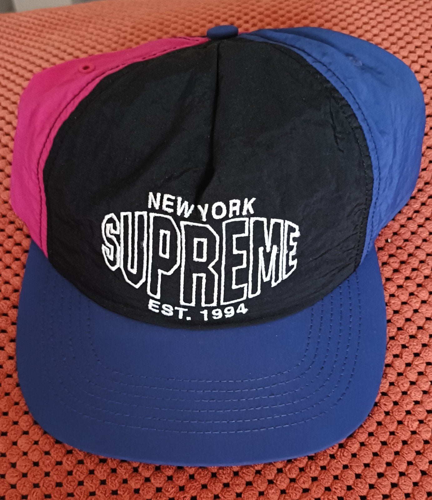Supreme New York Snapback Pet - Zwart, Roze, Blauw, Supreme, One size fits all, Ophalen of Verzenden, Pet