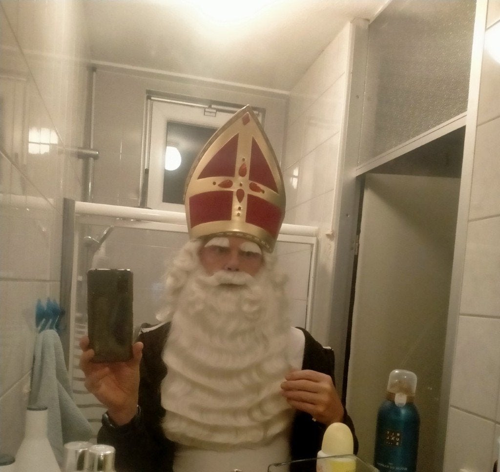 Sinterklaasbaardstel  nieuw, Ophalen of Verzenden