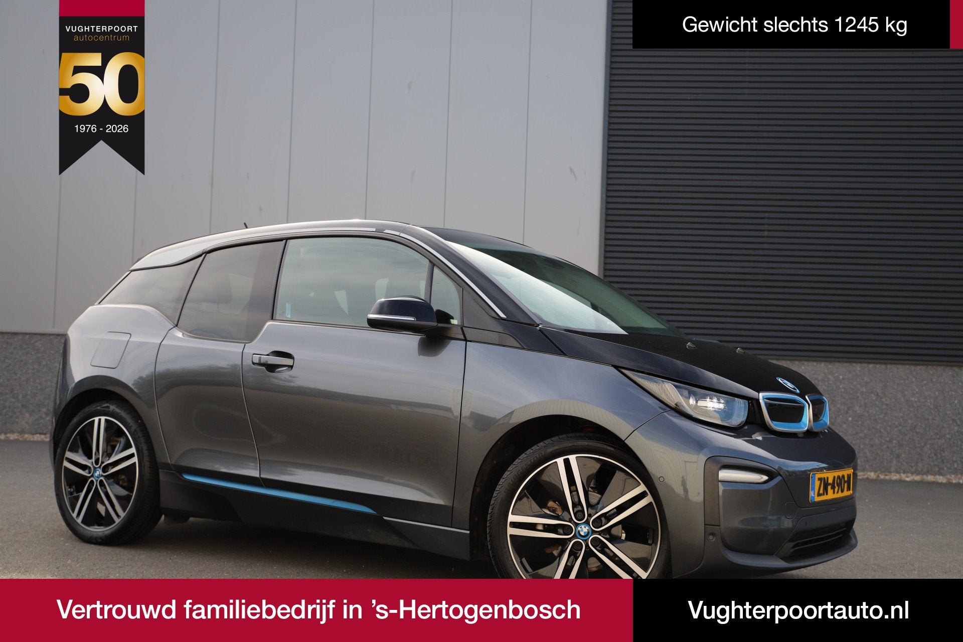 BMW i3 Executive 120Ah 42 kWh/Sunroof/Adaptive/Carplay/W-pom, Auto's, Automaat, Achterwielaandrijving, 4 stoelen, 170 pk