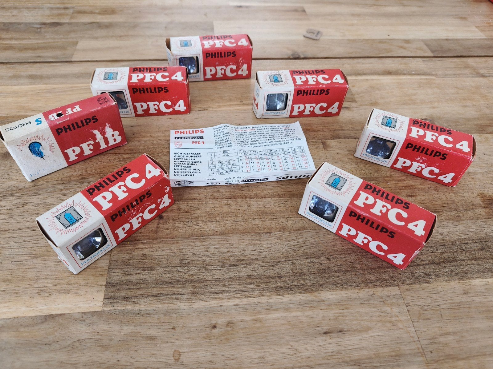 Philips PFC4 Photoflux flitskubusjes - 7 stuks, nieuw, Ophalen of Verzenden, Nieuw, Overige merken