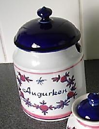ZENITH * JAREN 50 SERVIES * AUGURK POT *, Verzenden, Keramiek, Overige typen, Zo goed als nieuw