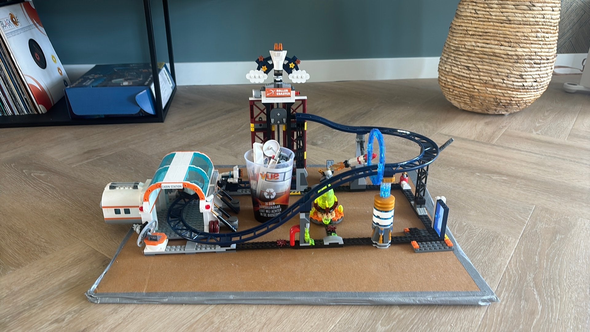 Achtbaar van namaak lego, Ophalen of Verzenden, Zo goed als nieuw
