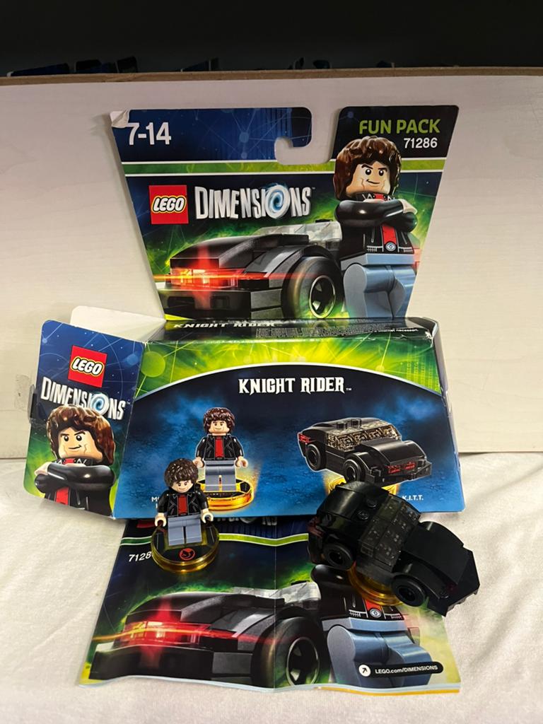 Lego dimensions Knight Rider  71286 Fun Pack with box, Ophalen of Verzenden, Gebruikt