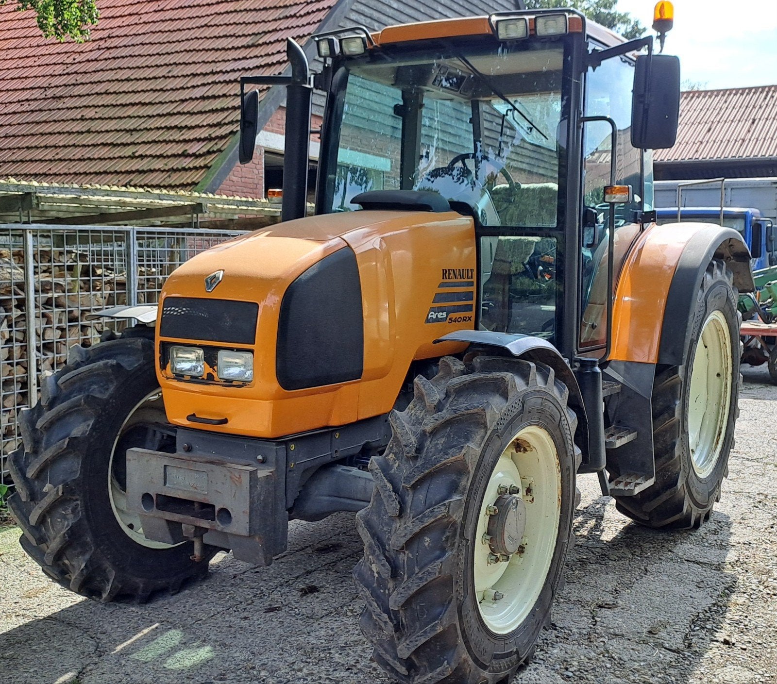 Renault ares 540 rx trekker tractor, Ophalen, 80 tot 120 Pk, Gebruikt, Renault