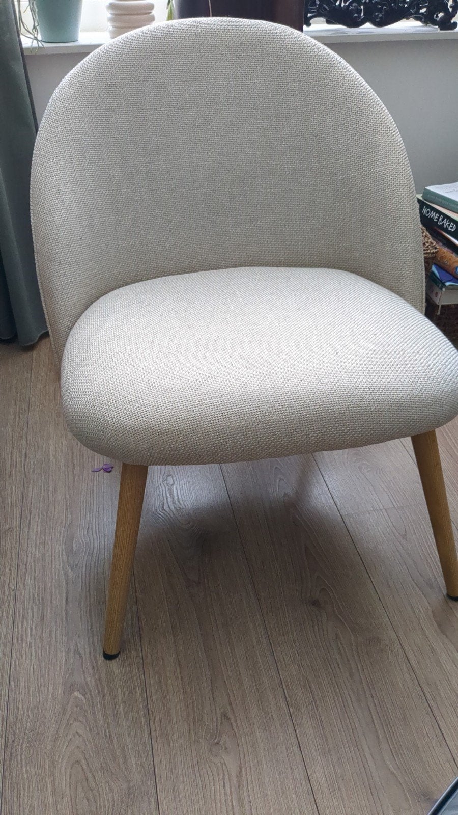 stoel fauteuil Jysk creme, Ophalen, Zo goed als nieuw, Overige kleuren, Eén