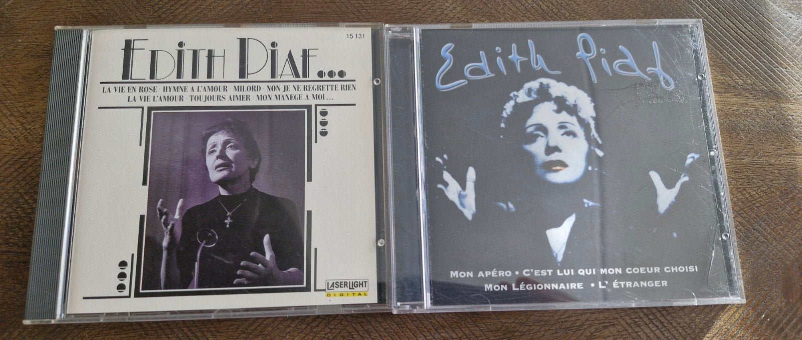 Edith Piaf CD's - 2 stuks, Ophalen of Verzenden, Gebruikt