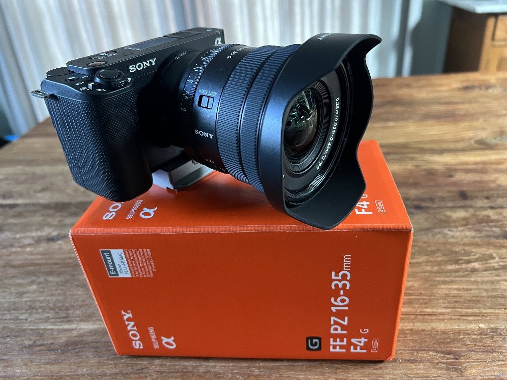 Sony FE 16-35mm F/4.0 G PZ, Ophalen, Sony E-mount, Sony, Groothoeklens