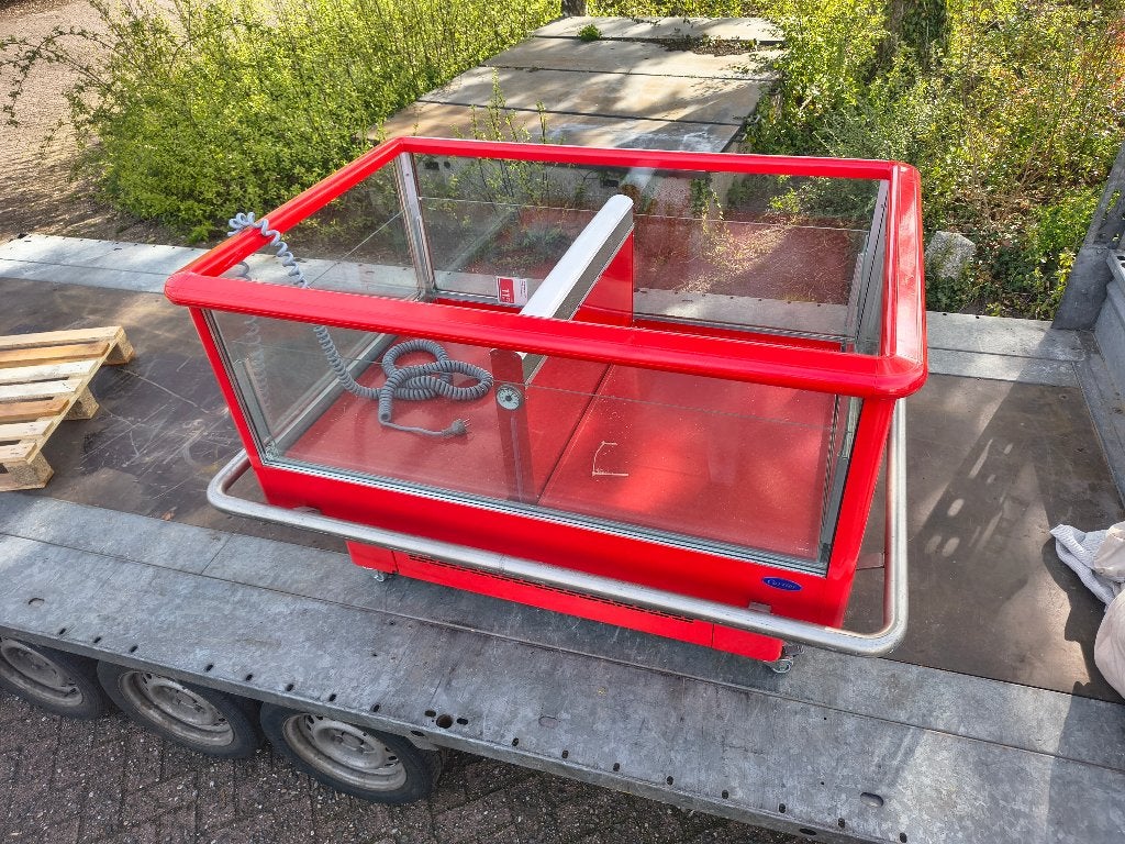 Carrier Crystal vrieseiland stekkerklaar verkoop koeler, Ophalen, Gebruikt, Minder dan 60 cm, 160 cm of meer