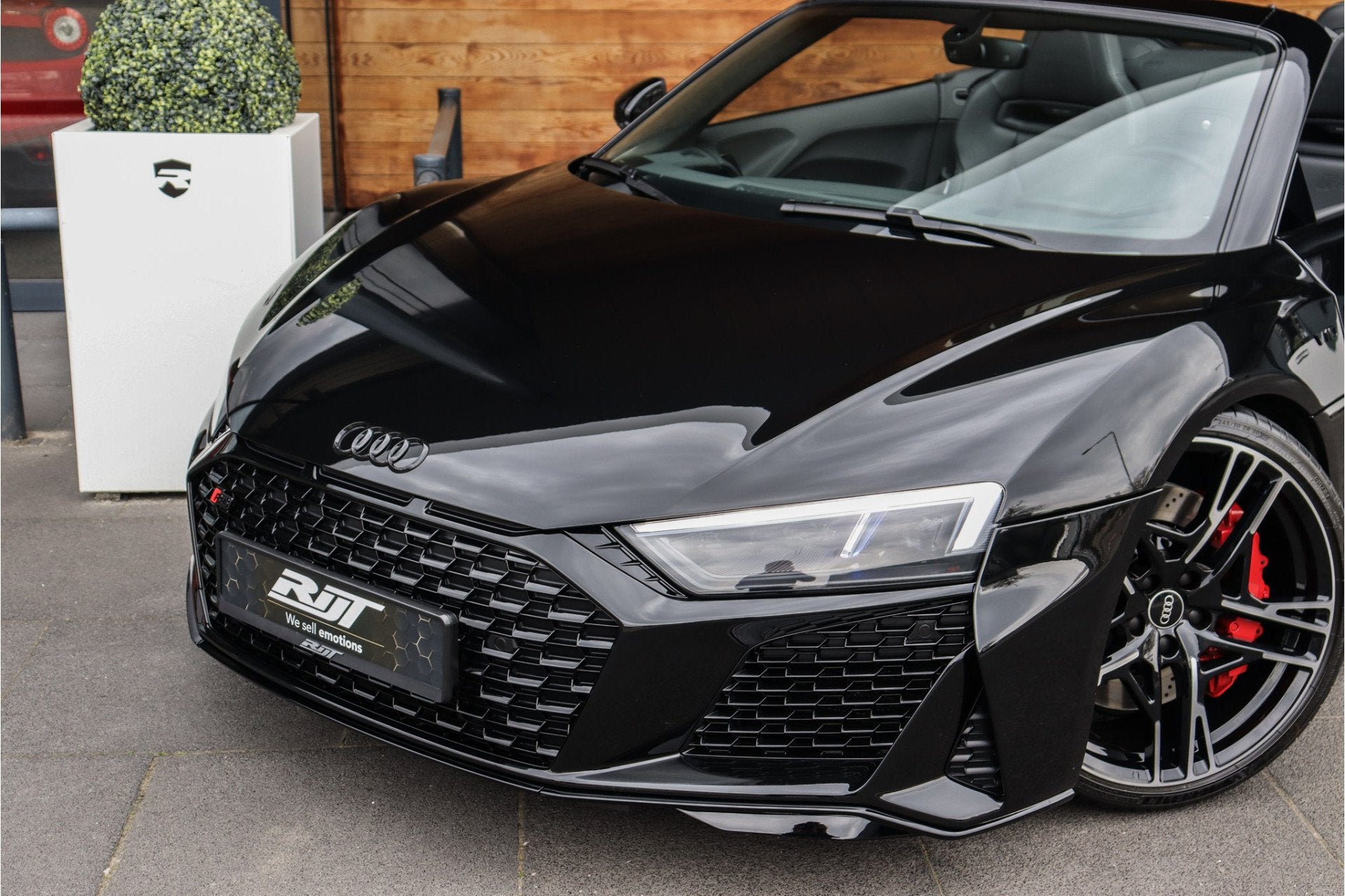 Audi R8 Spyder Quattro 5.2 V10 620pk*B&O/Camera/Recaro/Led M, Auto's, Audi, Automaat, Dealer onderhouden, Gebruikt, Zwart