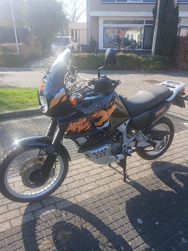 VERKOCHT! africa twin xrv 750 rd07a rd07 bjr '96 36000km., 750 cc, 2 cilinders, Motorrijbewijs A, Particulier