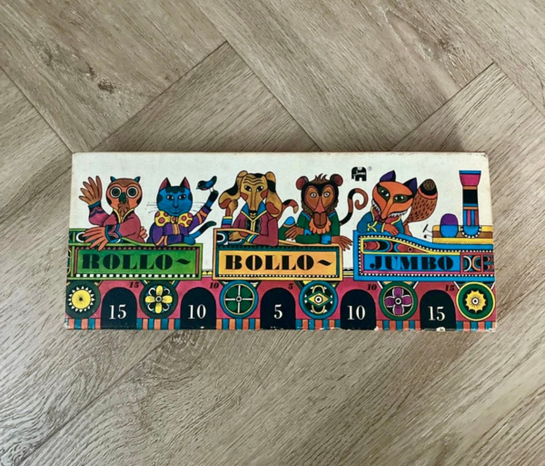 Rollo Bollo Jumbo Knikkerspel vintage spel, Ophalen, Gebruikt