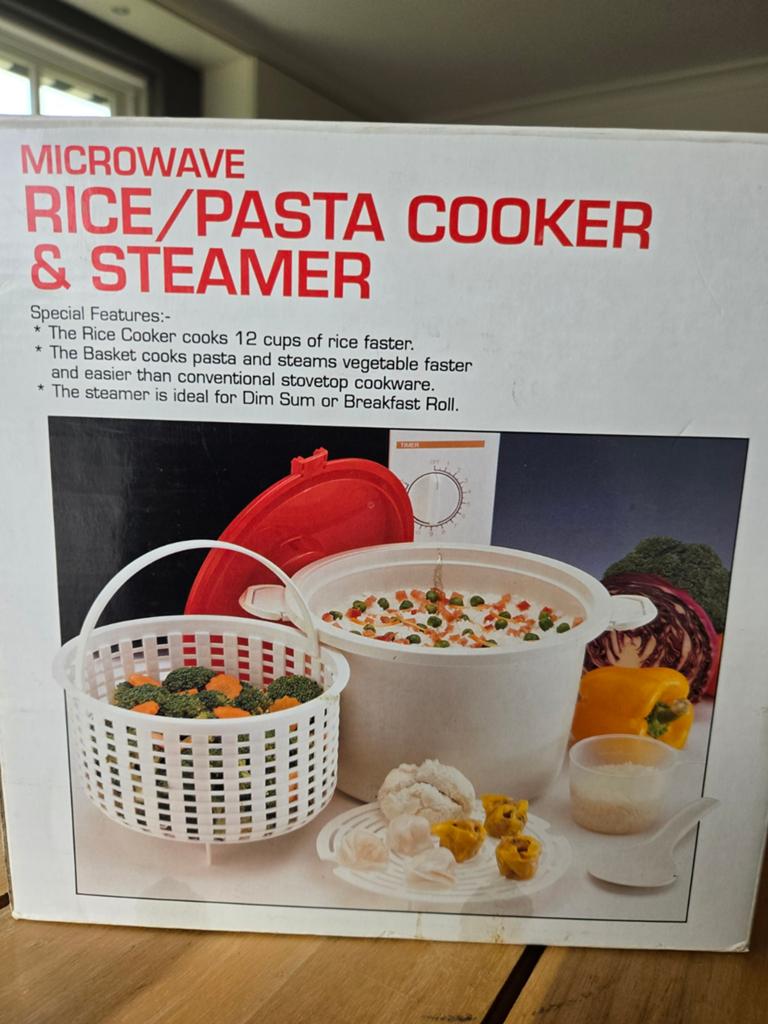 Magnetron Rijst/Pasta Koker & Stomer - Snel & Gemakkelijk, Verzenden