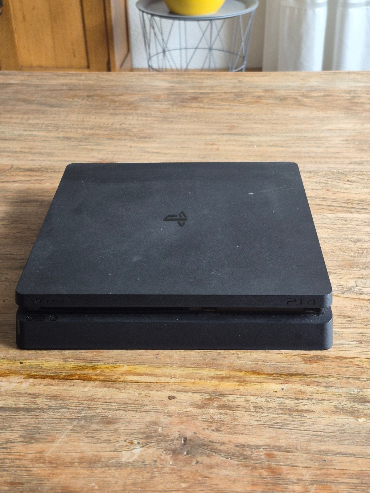 PlayStation 4 Slim - Kapotte disk drive, alleen online games, Ophalen of Verzenden, Met 1 controller, Slim, 500 GB