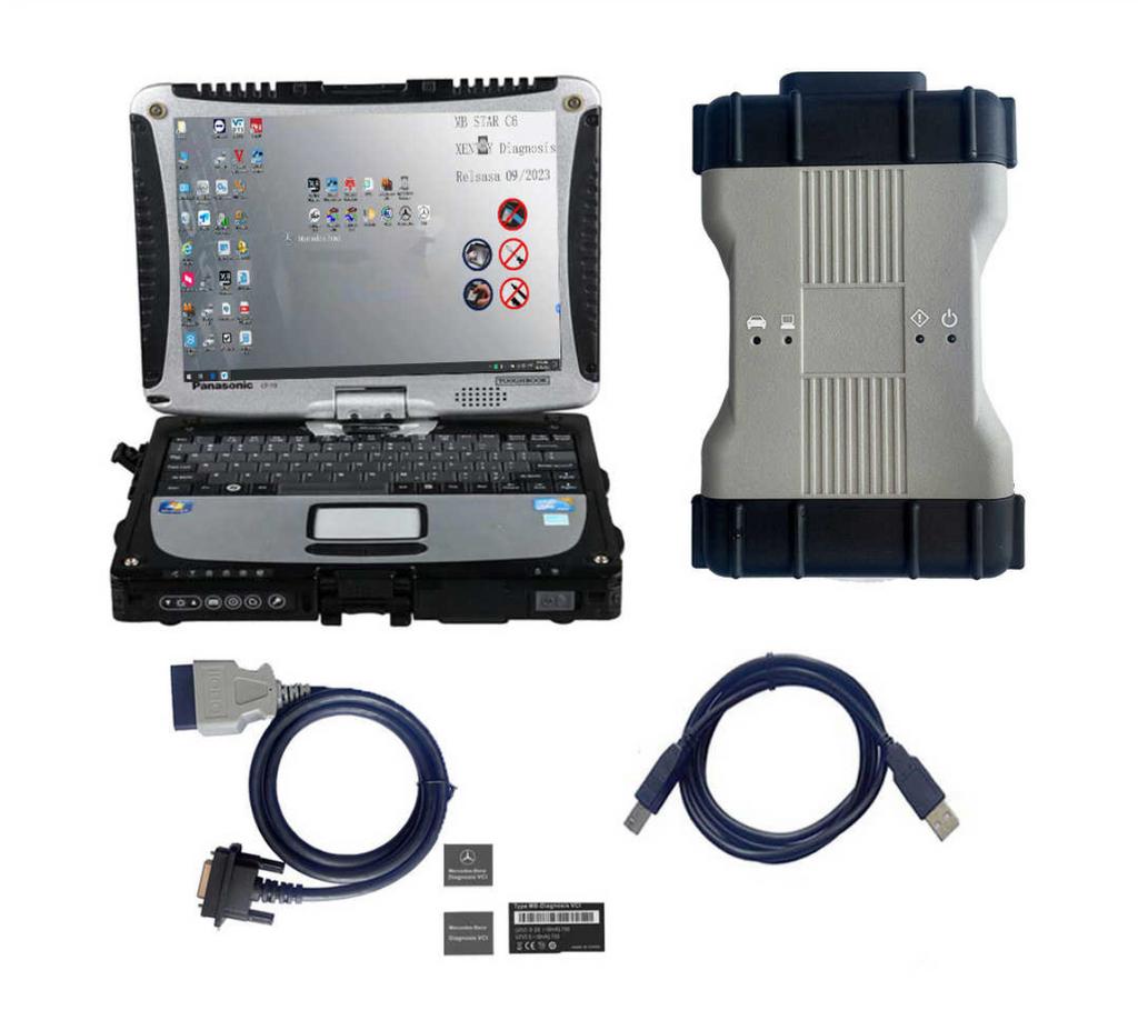 Mercedes Xentry Diagnose SSD USB Laptop Plug&Play (ook los), Ophalen of Verzenden, Zo goed als nieuw