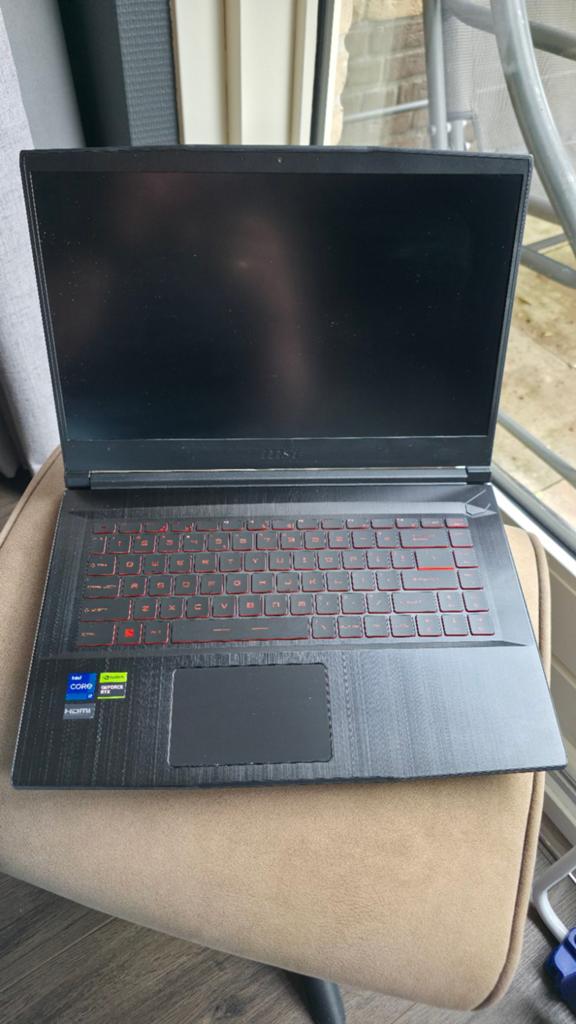 MSI Thin Intel I7 12e RTX4050 Gaming laptop DEFECT, Ophalen, 2 tot 3 Ghz, Intel® Core™ i7 , Gaming