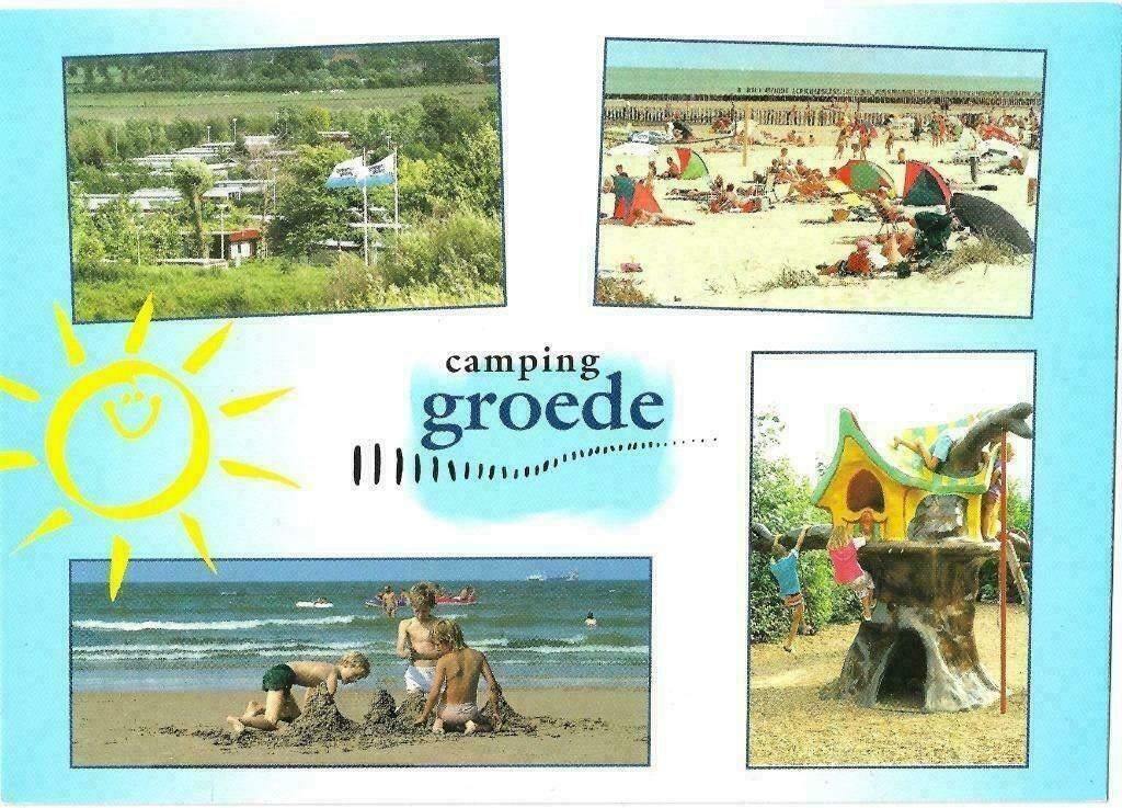 AK Groede - Camping Groede, Zeeweg 1, Verzenden, 1960 tot 1980, Ongelopen, Noord-Brabant