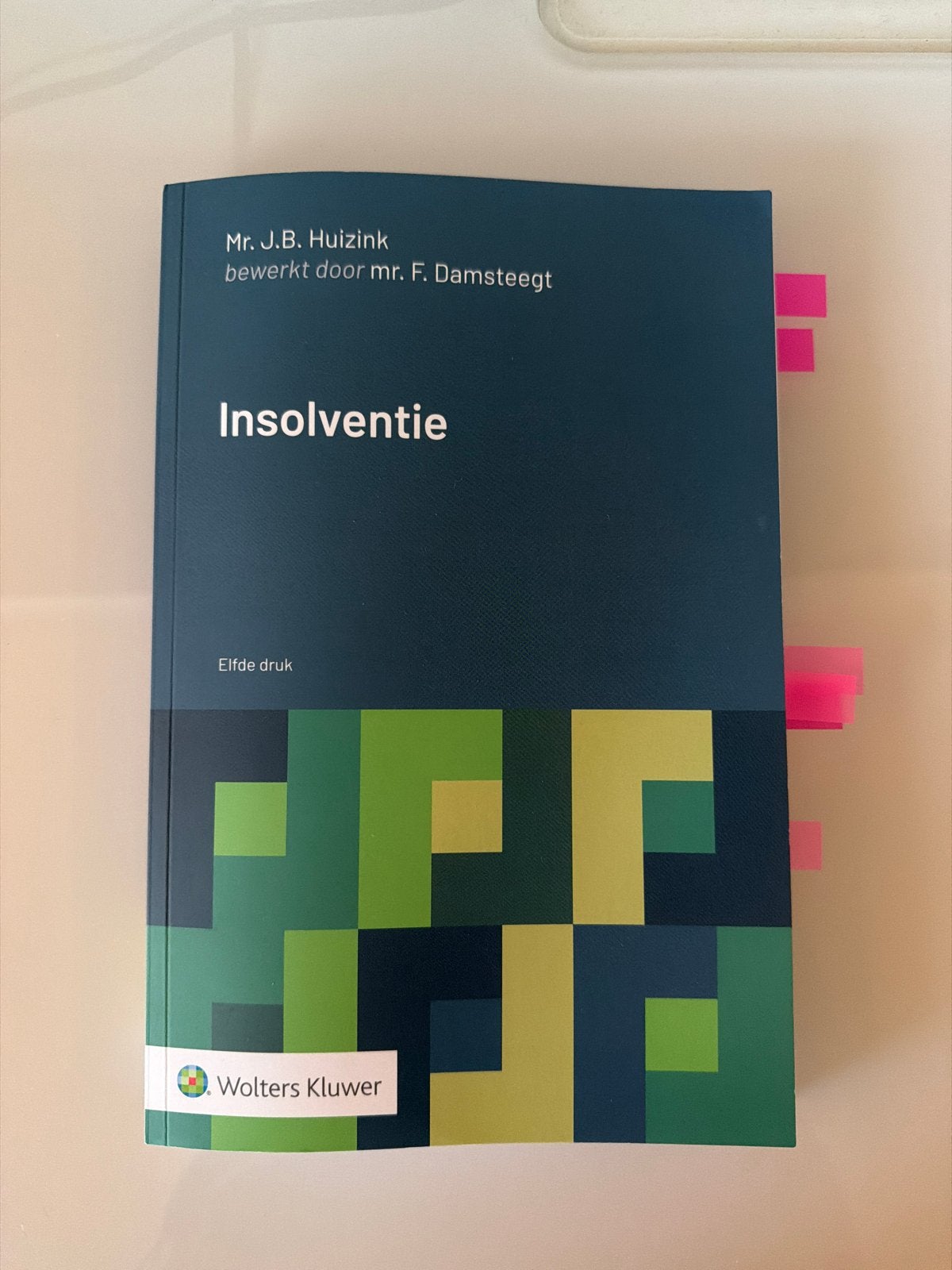 Insolventie - Mr. J.B. Huizink - Elfde druk - Nieuw, Ophalen of Verzenden, Gamma, Nieuw, WO