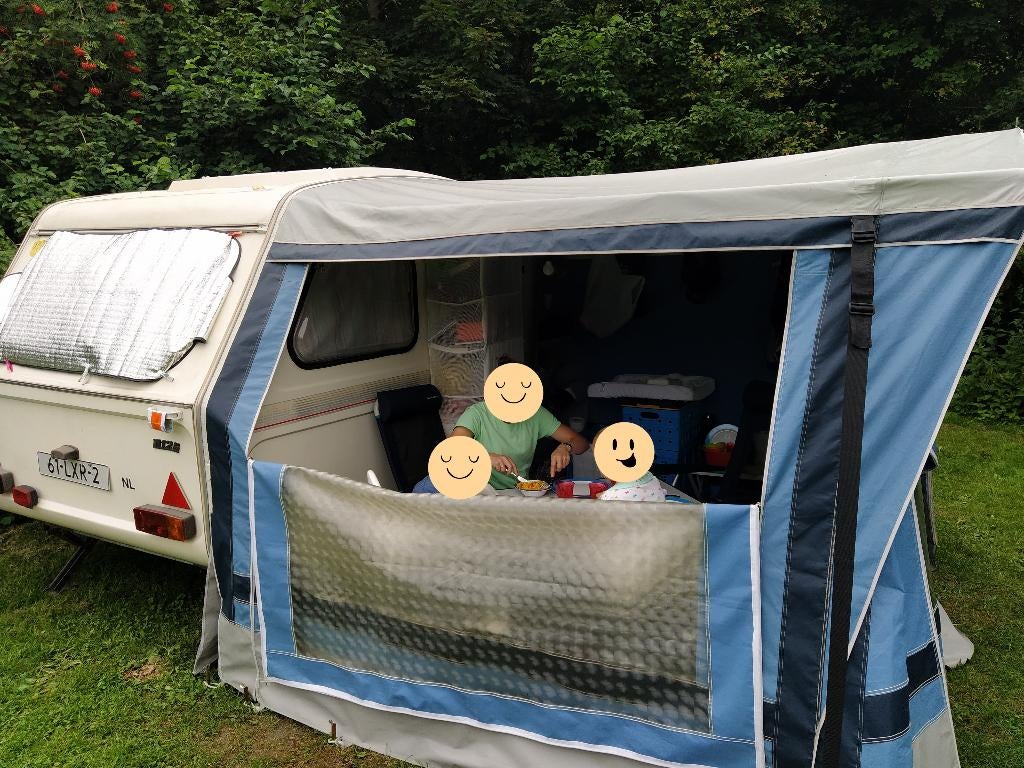 Predom Fortex voortent 660cm, Caravans en Kamperen, Ophalen, Gebruikt, Tot en met 4