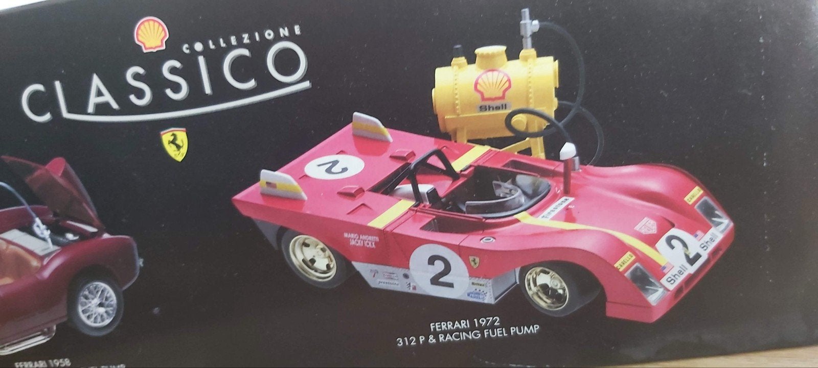 Ferrari 312P Shell collectie. MIB. 1:18., Ophalen of Verzenden, Bburago