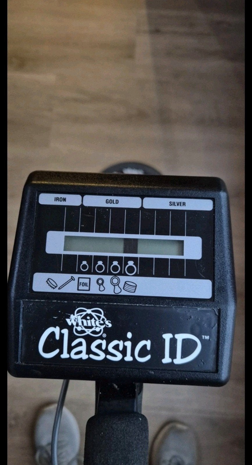 White's Classic ID metaaldetector in goede staat, Ophalen of Verzenden, Gebruikt, Overige merken, Instelbare gevoeligheid
