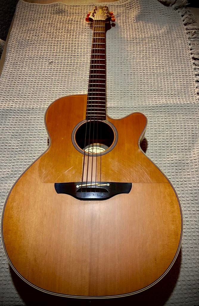 Takamine EN-40C semi-akoestische gitaar- Made in Japan, Muziek en Instrumenten, Ophalen of Verzenden, Gebruikt, Western- of Steelstringgitaar