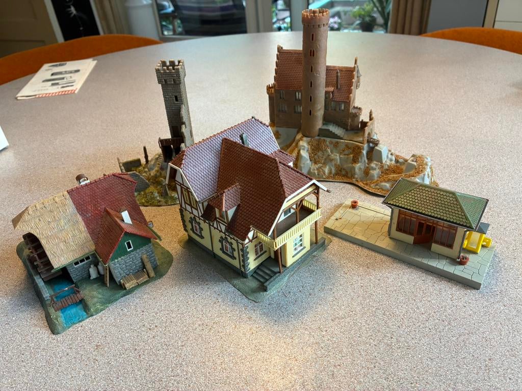 Plukje rustieke scenery faller, Hobby en Vrije tijd, Modeltreinen | H0, Overige merken, Gelijkstroom of Wisselstroom, Brug, Tunnel of Gebouw