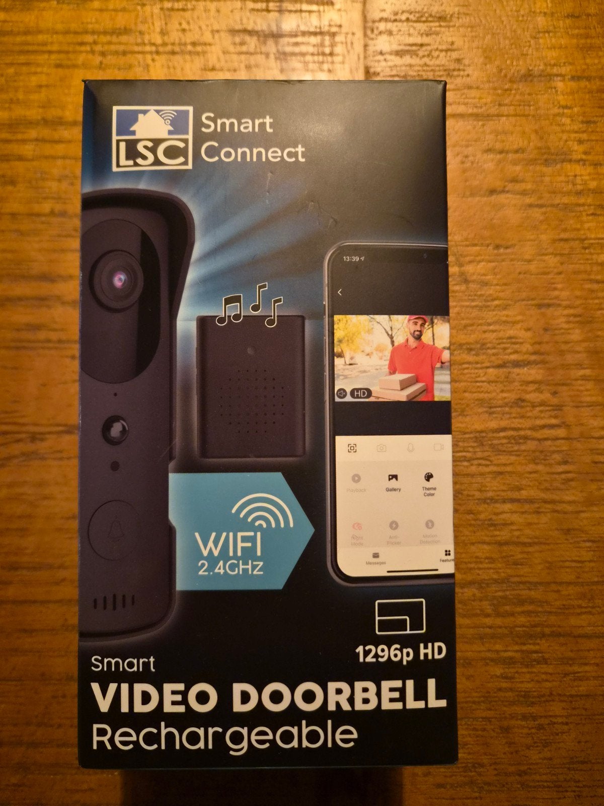 LSC Smart Connect Video Deurbel met Chime - Nieuw in Doos, Ophalen of Verzenden, Ingebouwde camera, Nieuw, Draadloos