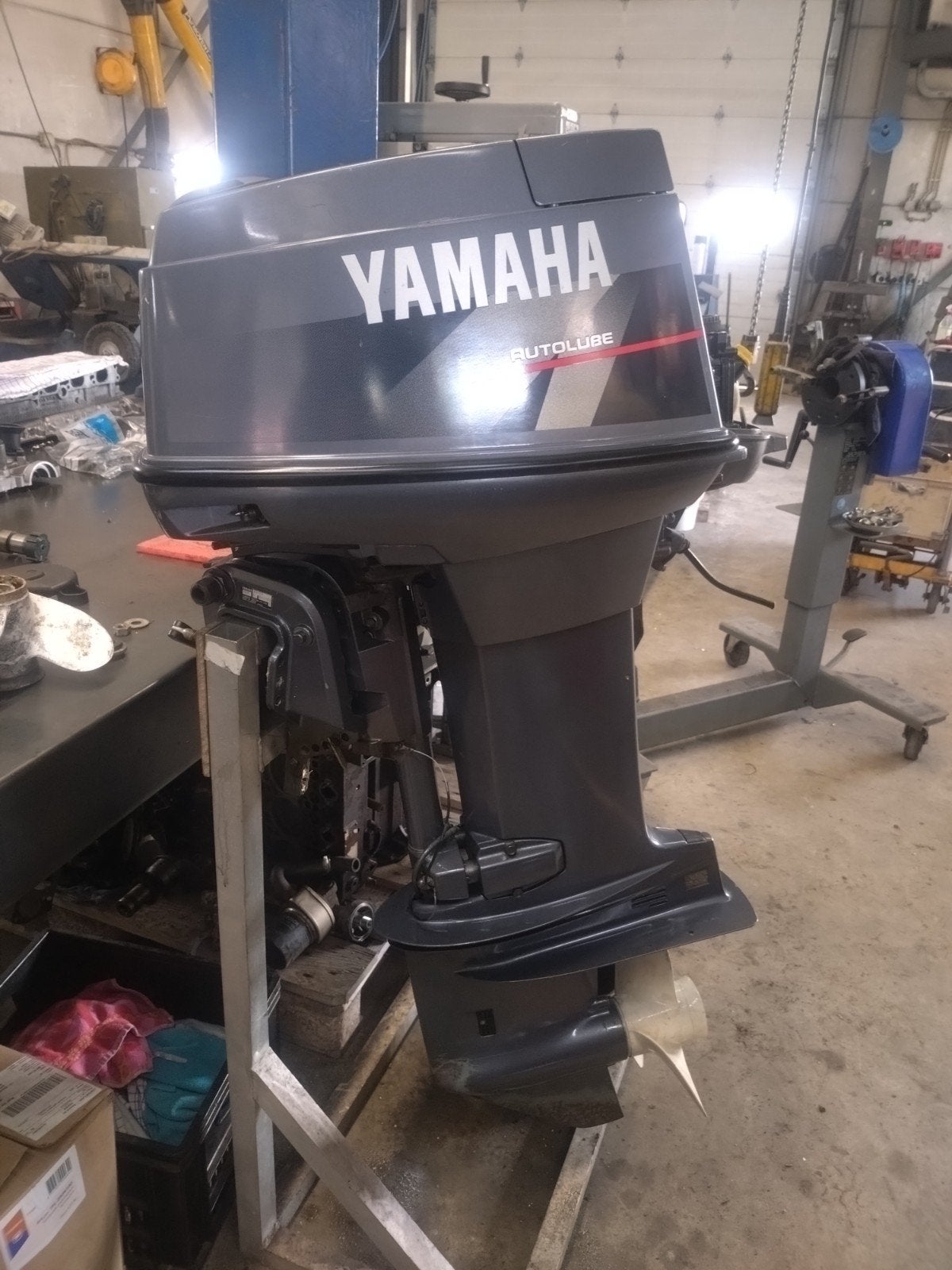 Yamaha 40pk Autolube Langstaart Buitenboordmotor, Ophalen, Gebruikt