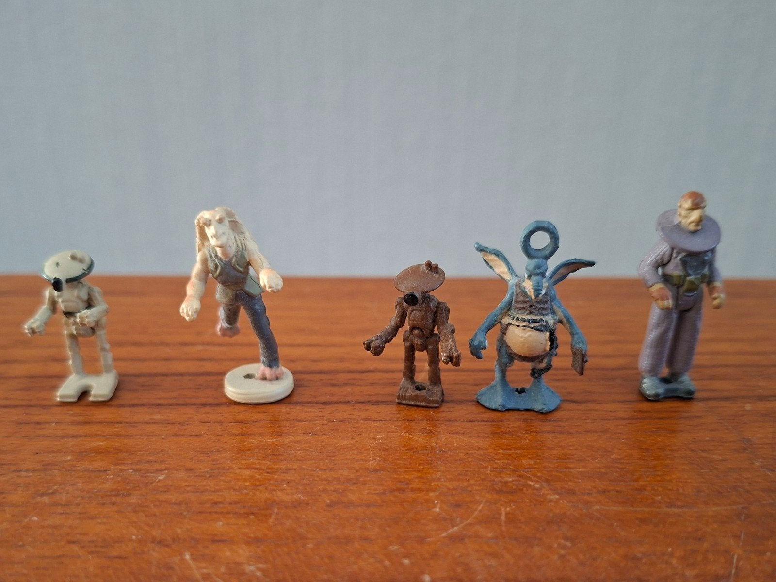 Miniatuur 5 Star Wars poppetjes micro, Ophalen of Verzenden, Zo goed als nieuw, Paard, Beeldje of Figuurtje