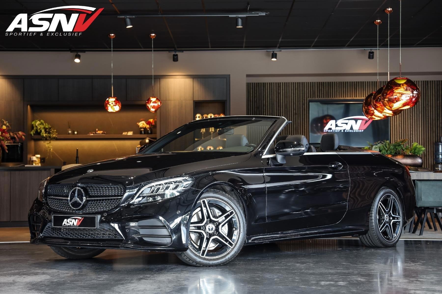 Mercedes-Benz C-klasse Cabrio 200 Premium Plus Pack, 184 PK,, Auto's, Automaat, Dealer onderhouden, 4 cilinders, Cabriolet
