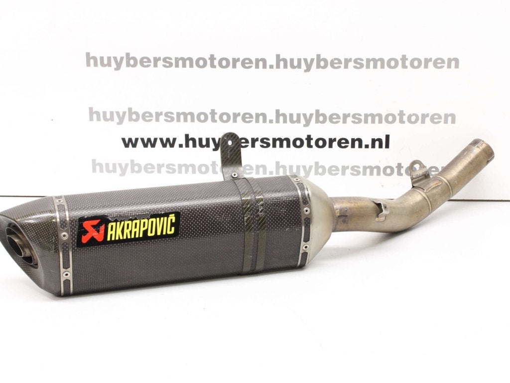Uitlaat / Demper Akrapovic Kawasaki Z800E Versie, Ophalen, Info@huybersmotoren.nl, Gebruikt, HM - Sale