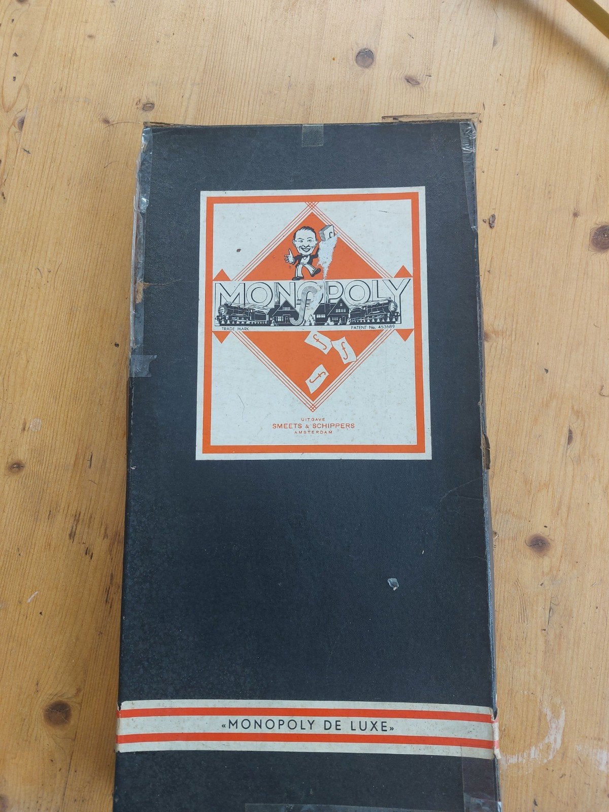 Monopoly De Luxe - Nederlandse Uitgave (Vintage), Vijf spelers of meer, Ophalen, Gebruikt