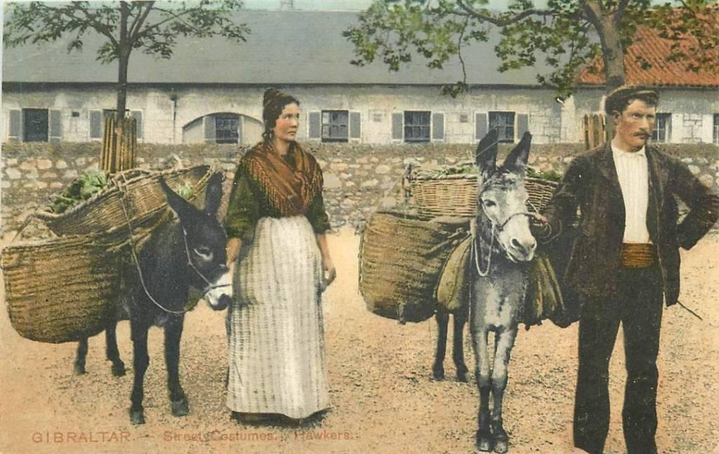 381-215-009 Gibraltar, Verzenden, Voor 1920, Overig Europa