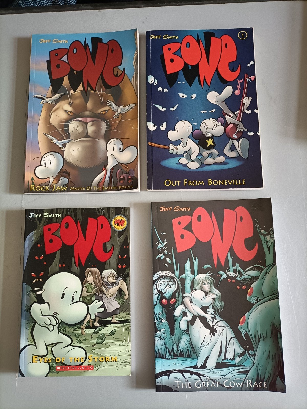 Bone stripboeken - Engelstalig - Jeff Smith, Ophalen of Verzenden